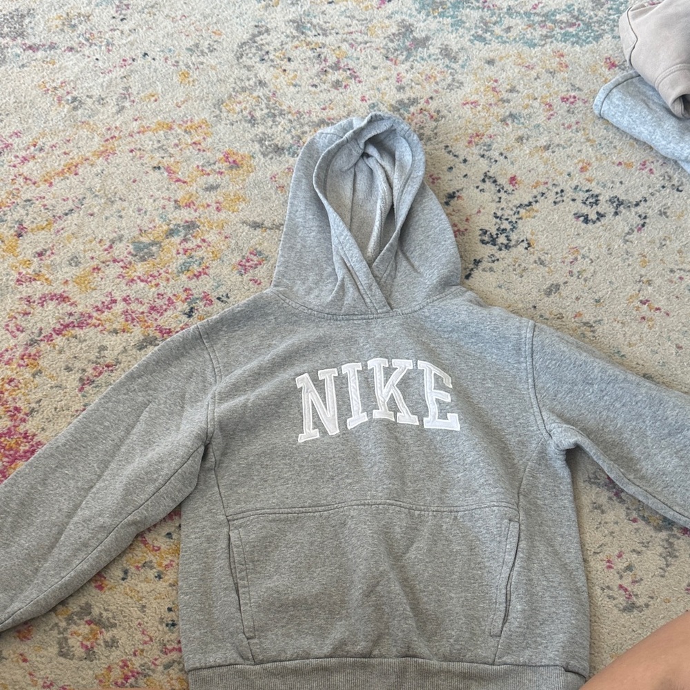 Nike Heather Gray Hoodie